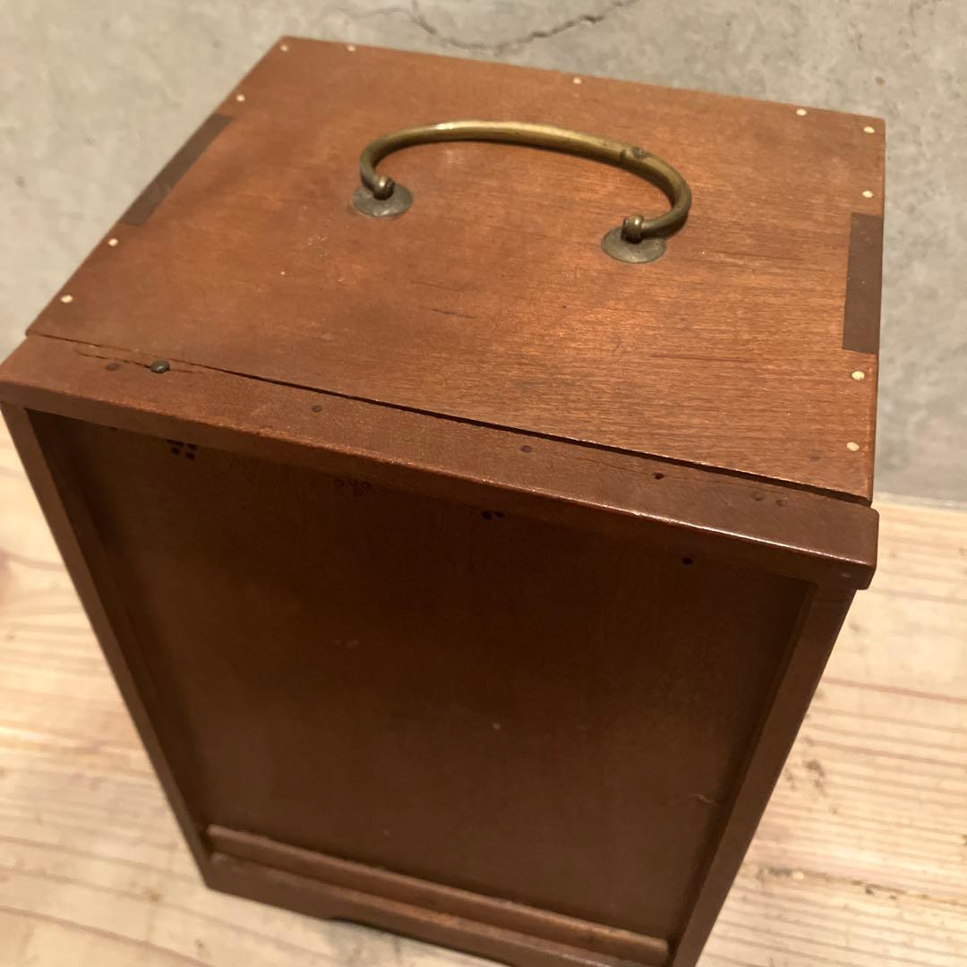 時代物 錻力製 ブリキ重箱・錻力重箱・ブリキ五段重 力弁当箱　古道具　重箱