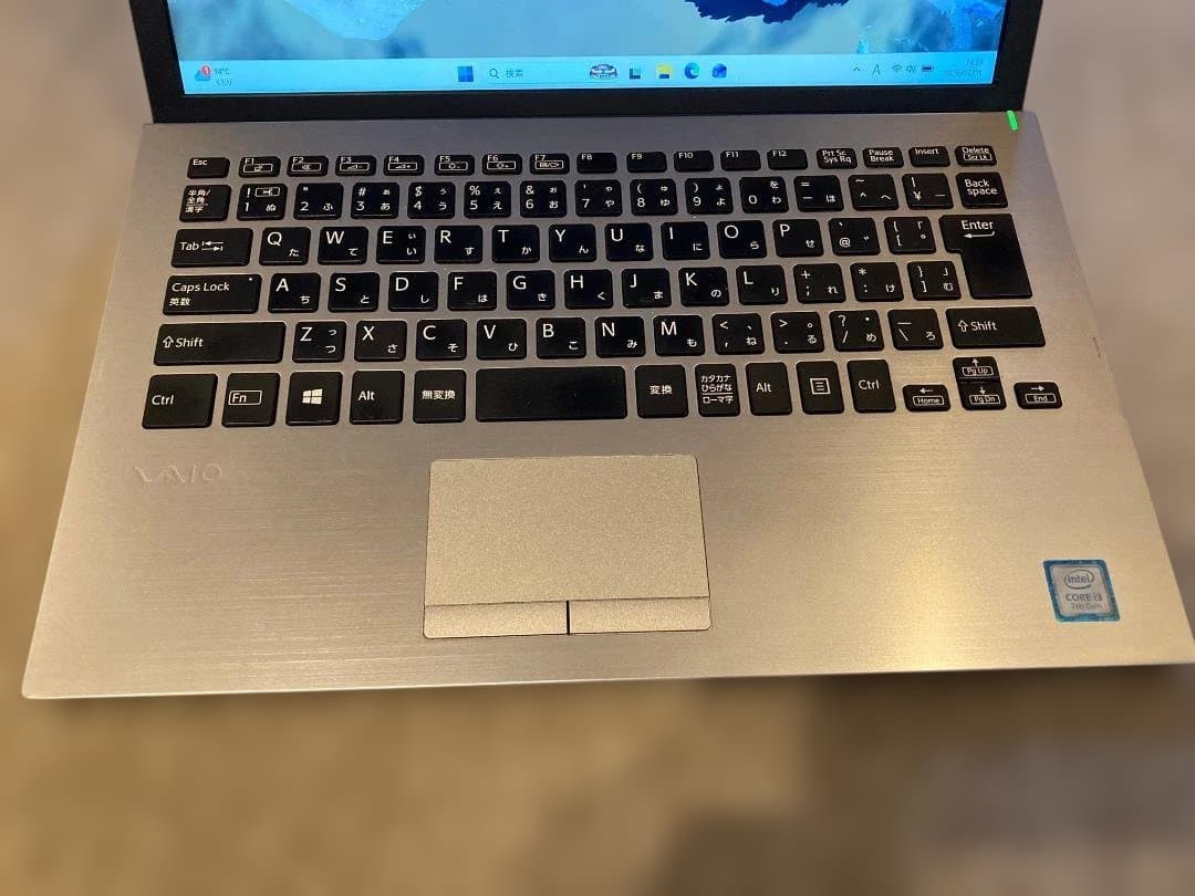 VAIOノート VJPG11C12N シルバー OFFICE2021