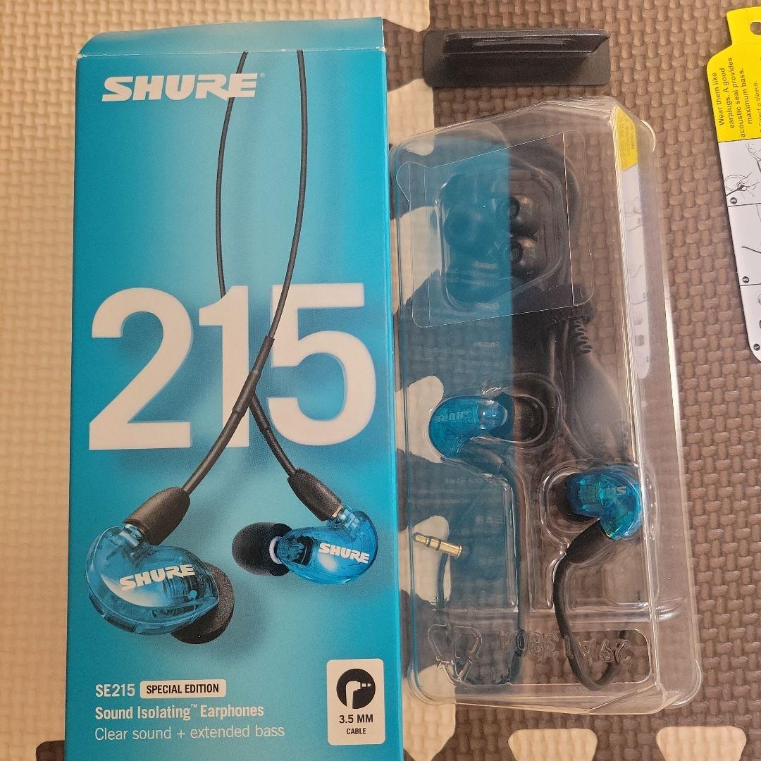 SHURE SE215 シュア イアホン