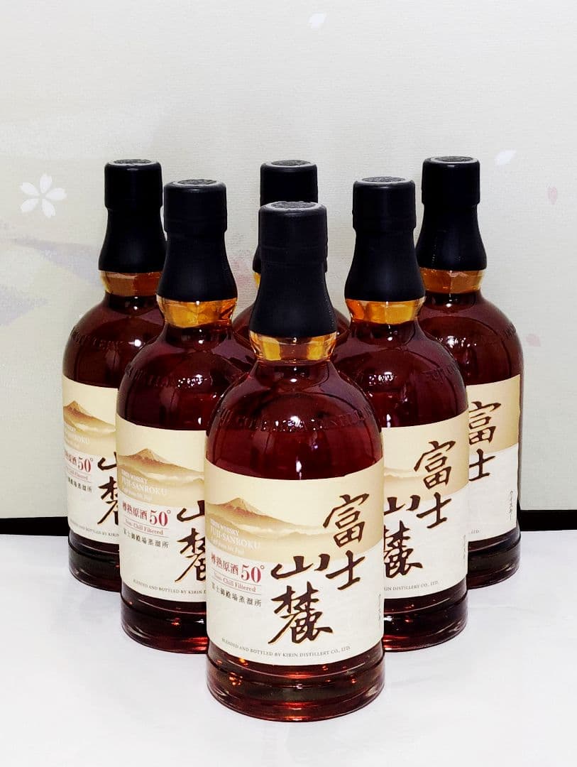 富士山麓ウイスキー 50年 6本セット