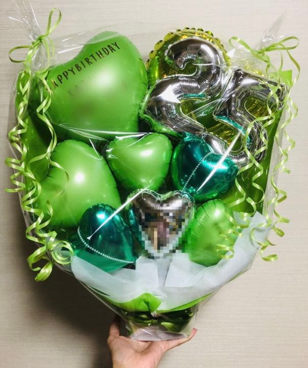 バルーンギフト　推し　バルーンアレンジ  誕生日　生誕祭　発表会