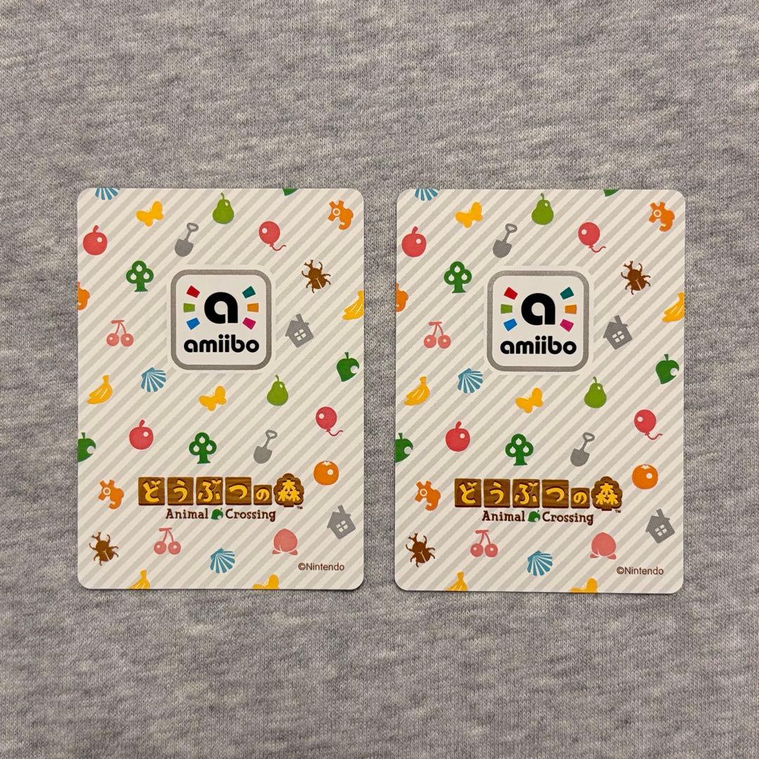 本日価格あつまれ どうぶつの森 amiiboカード ジュン ミッチェル2枚セット