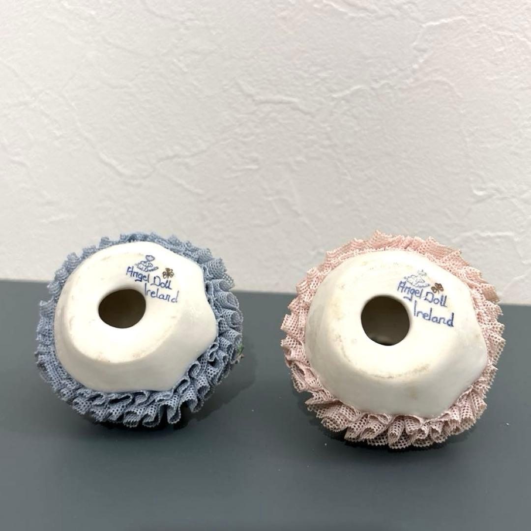 アイリッシュドレスデン　エンジェルドール　ピンク＆ブルー