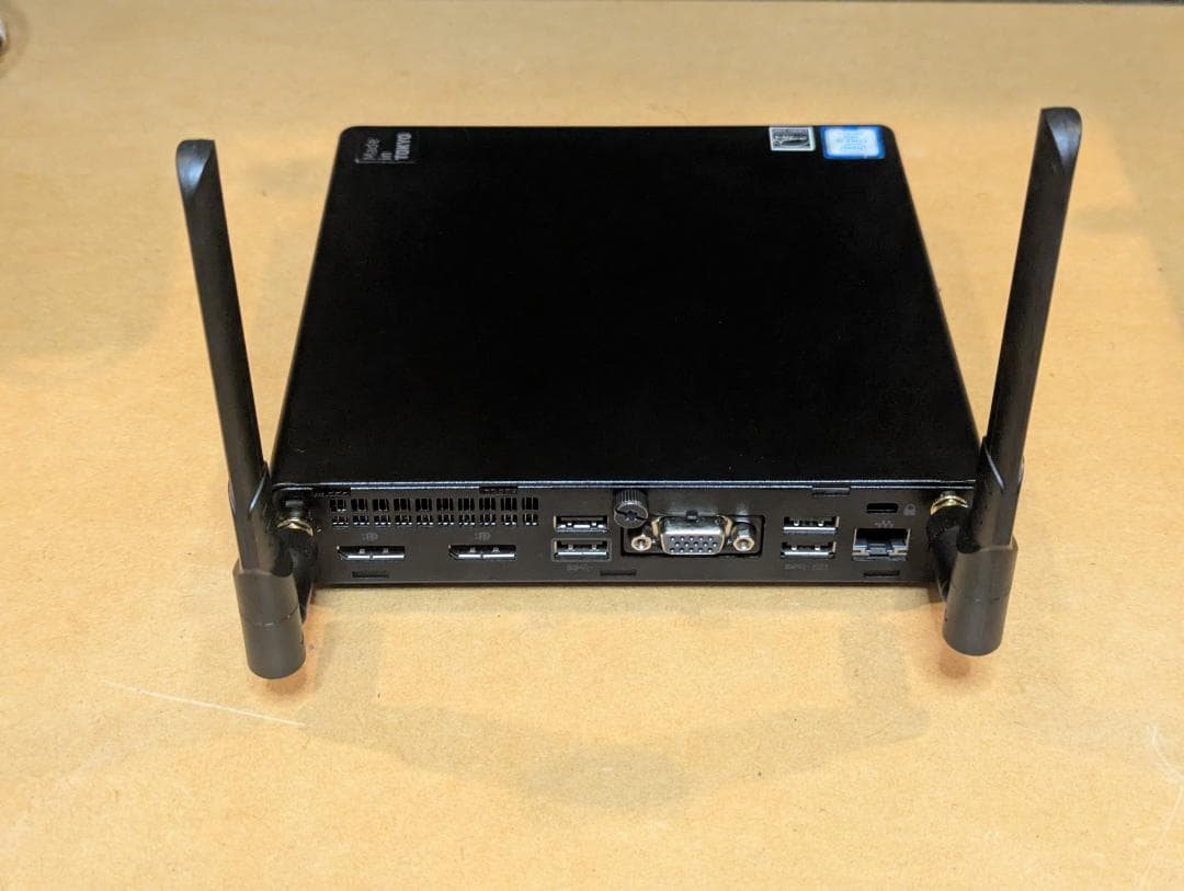 【Wi-Fi6E】HPミニPC i5-8500T ddr4 16 NVMe256