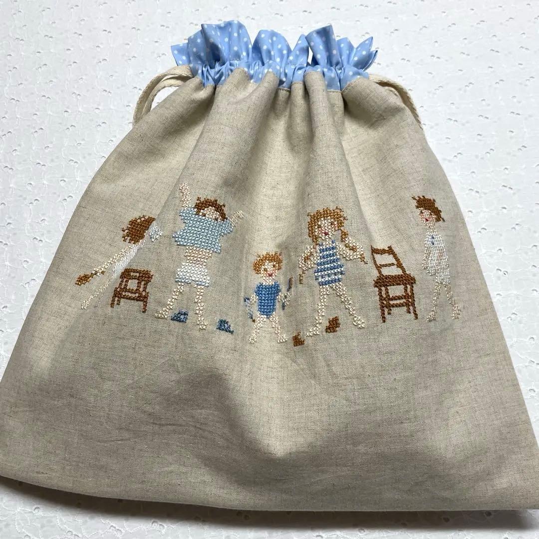 クロスステッチ 完成品 みつごちゃん サモイロフ くらはしれい オーダー74