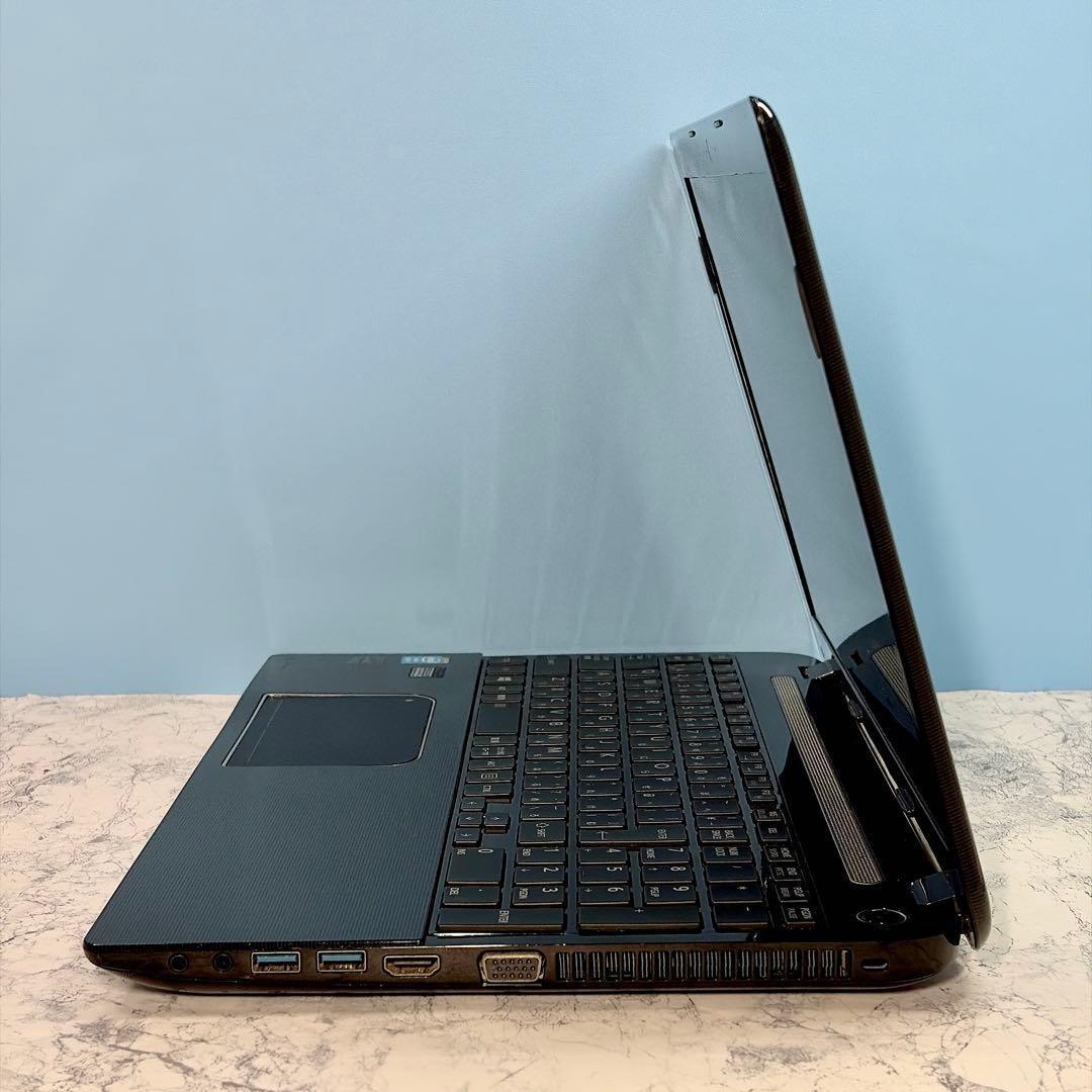 訳アリ9,000円✨Win11✨カメラ✨オフィス✨東芝ブラックノートパソコン