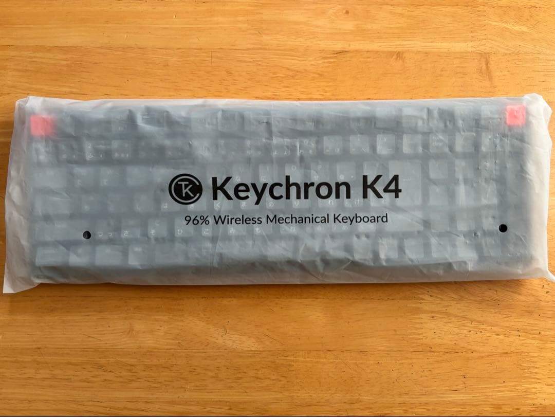★美品★Keychron K4 V2 メカニカルキーボード 赤軸 日本語RGB