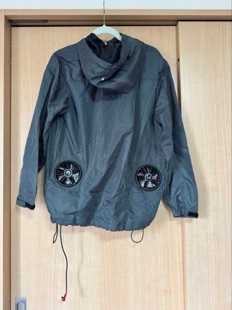 空調服 空調風神服　ファン付き 反射材　LL size アプリでも風量調整