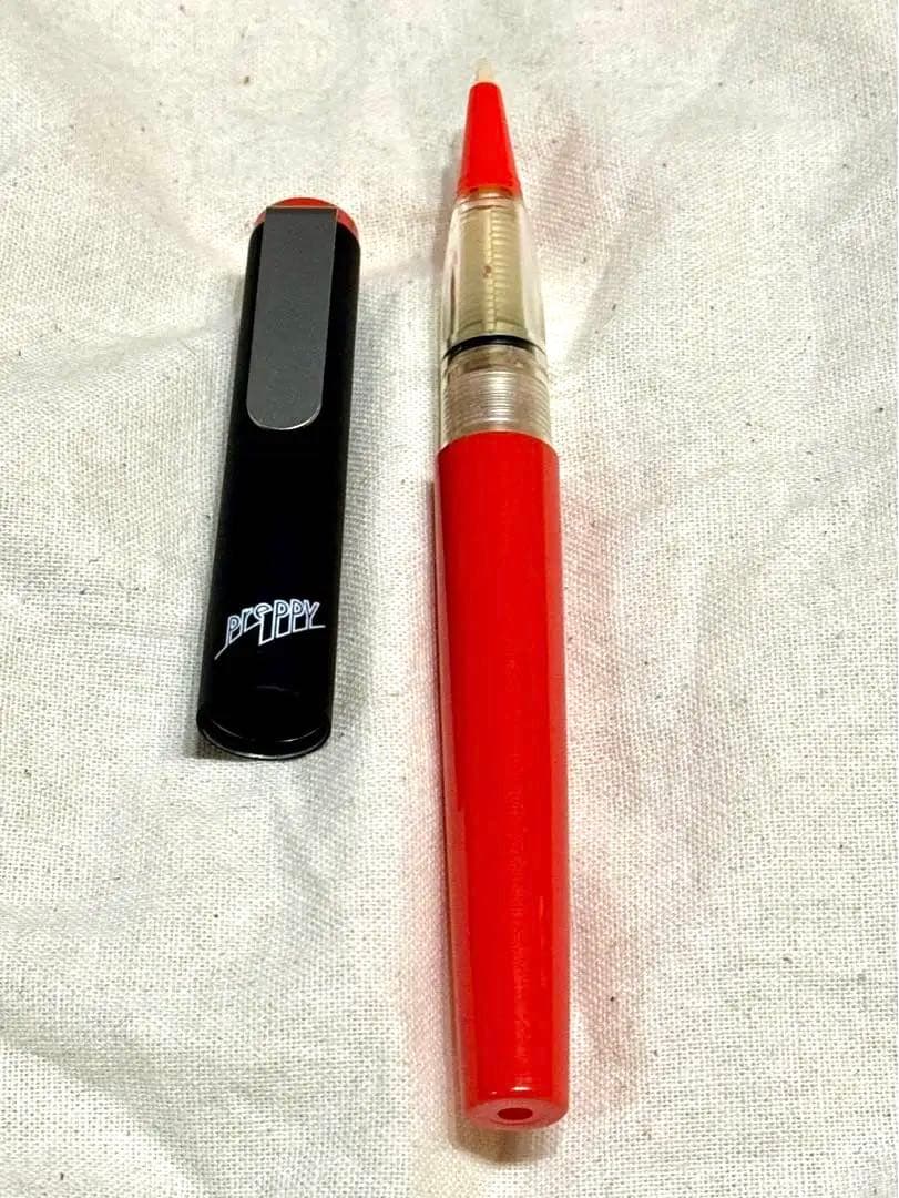 《廃番モデル》 プラチナ ソフトペン SN-800A 採点ペン 赤