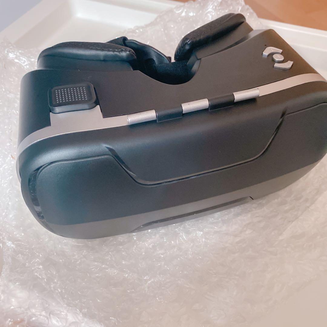 【送料無料】新品未使用品 VR カメラ ゴーグル ブラック ヘッドホン付き