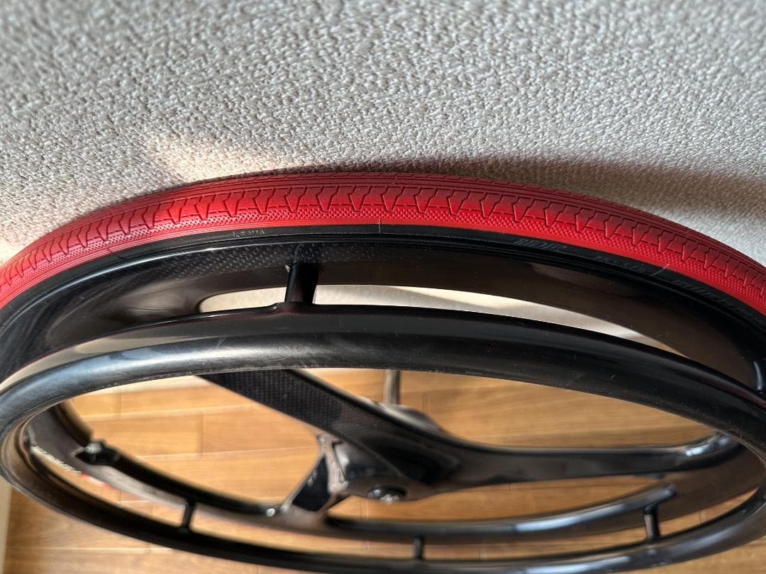 中古 24インチ 車椅子用ホイール 松永製作所 2本セット コーティング 車いす