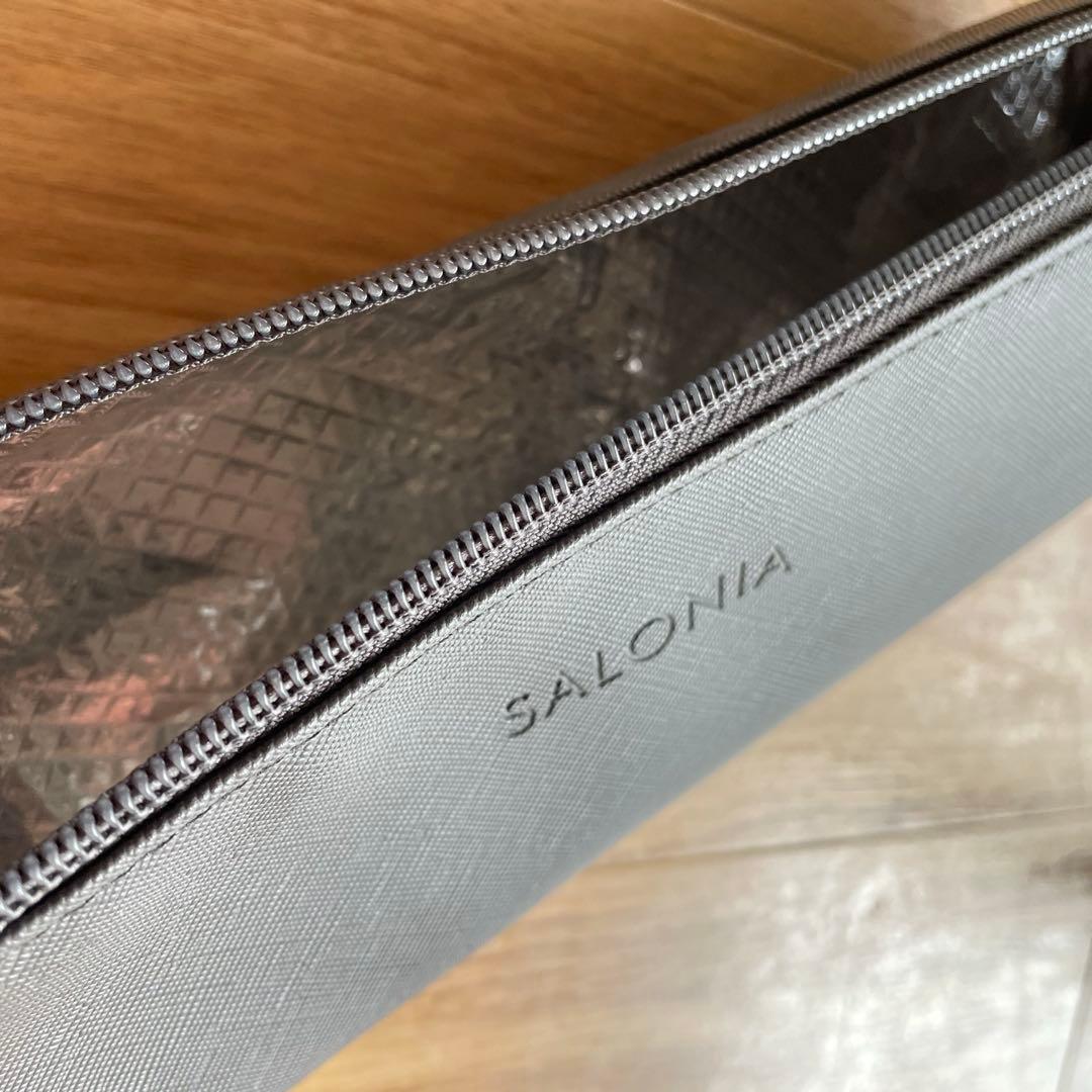SALONIA サロニア スムースシャイン ストレートアイロン　24mm グレー