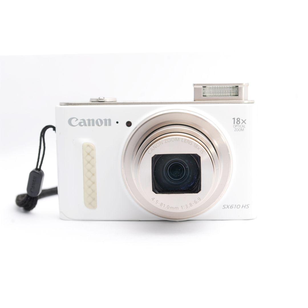 Canon キャノン PowerShot SX610 HS Wi-Fi 白色