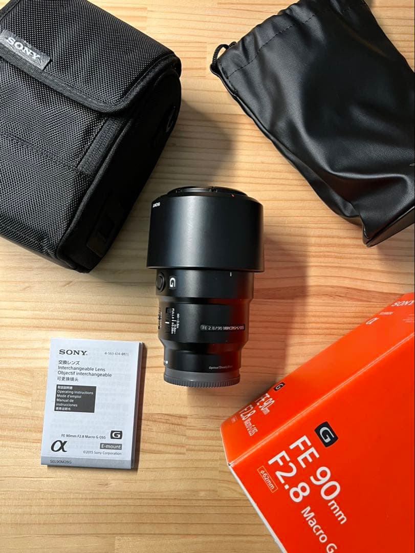 Sony FE 90mm F2.8 Macro G OSS レンズ