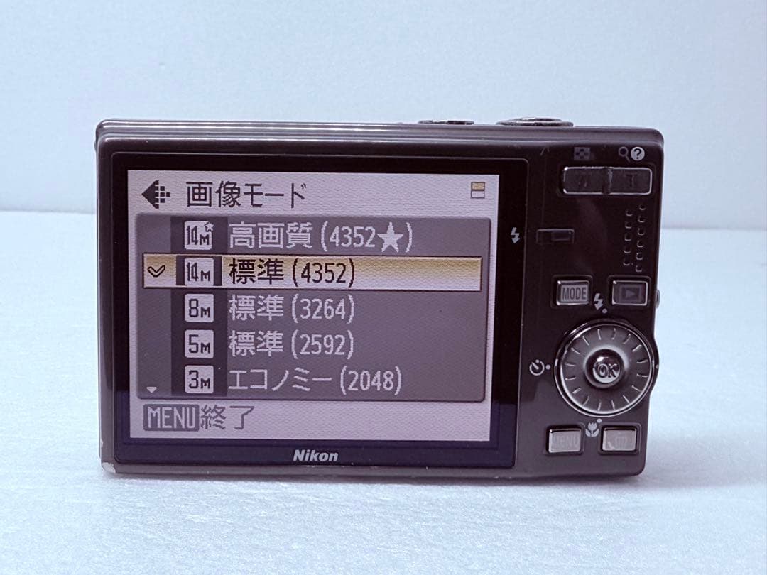 Nikon coolpix S710 動作確認済 コンデジ レトロ ミニマル