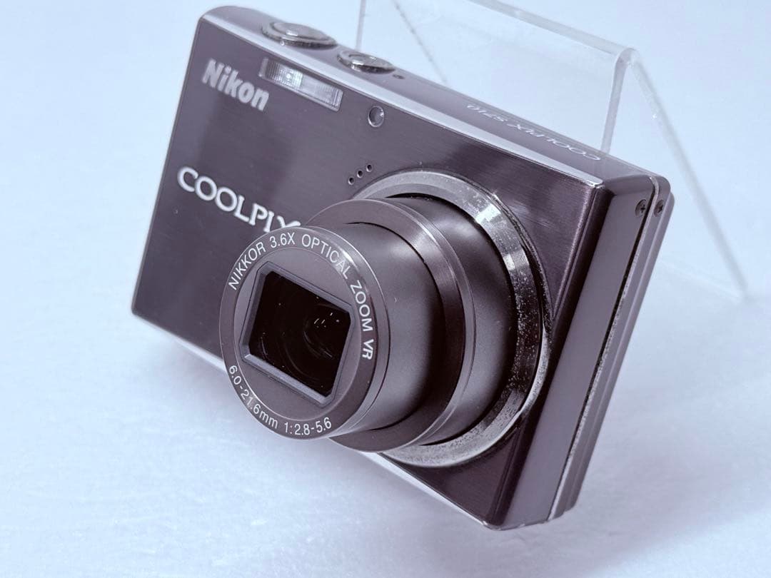 Nikon coolpix S710 動作確認済 コンデジ レトロ ミニマル