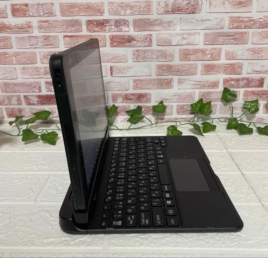★タブレット中古富士通SSD128GB★Q509/VE カメラ ノートPC228