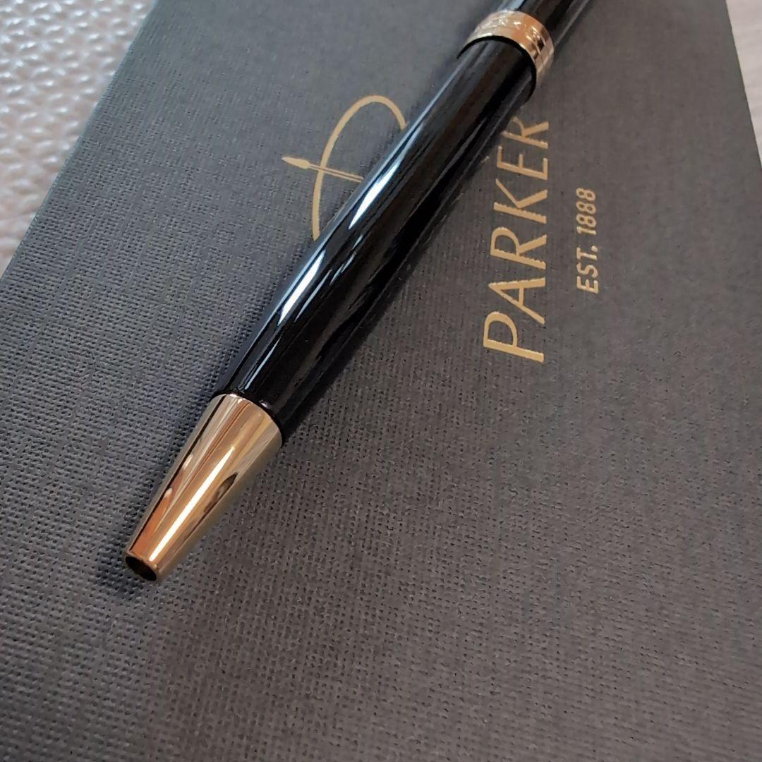 PARKER ボールペン 本体 ラックブラックGT