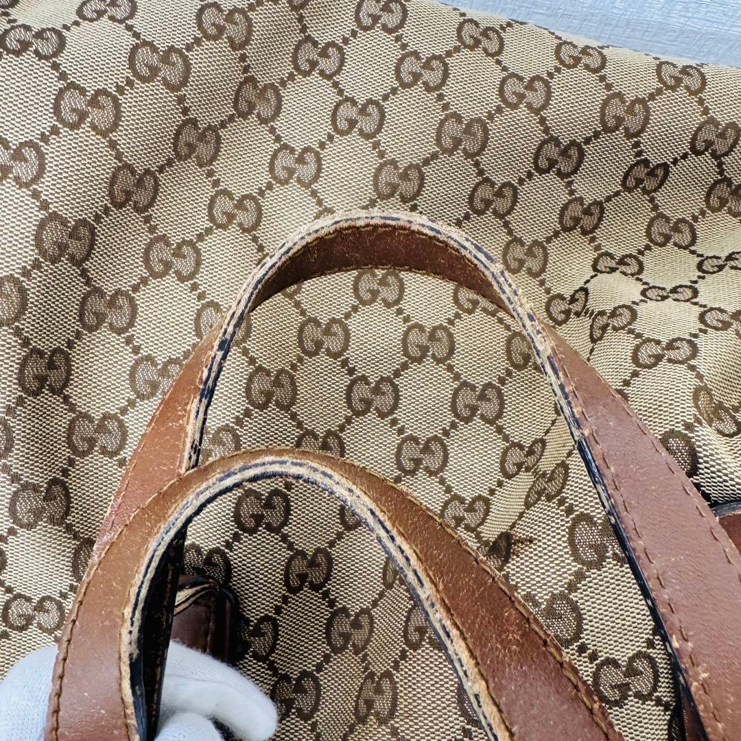 ✨GUCCI✨グッチ✨GG柄✨シェリーライン✨ベージュ✨トートバッグ✨