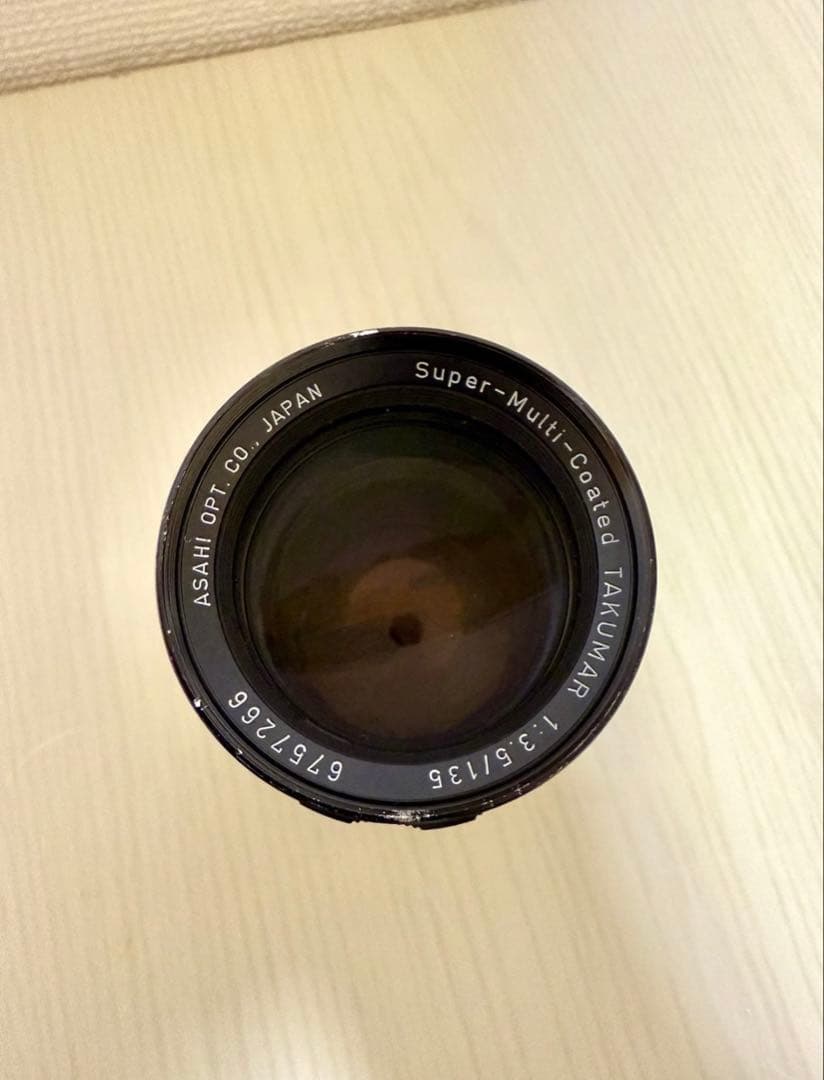 ペンタックス SP＋スーパータクマー55ミリF1.8＋135ミリF3.5