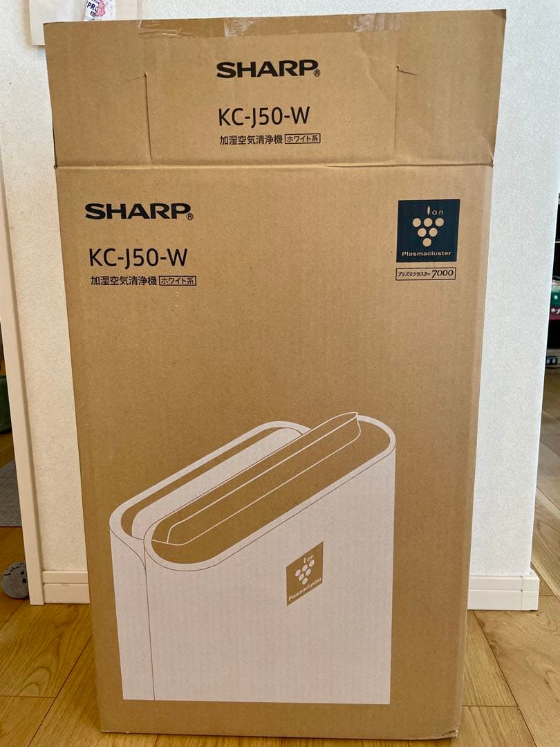 SHARP KC-J50-W 加湿空気清浄機 2020年製　動作確認済み