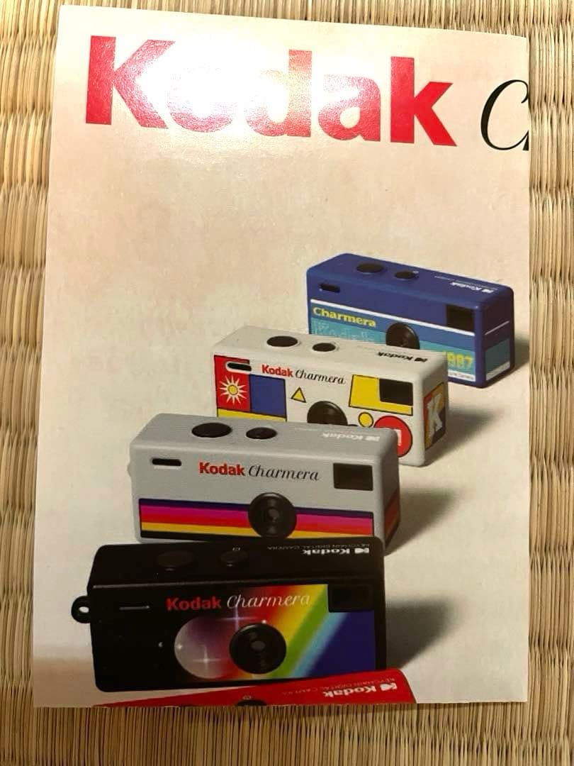 KODAK CHARMERA キーチェーンデジタルカメラ シークレットクリア透明