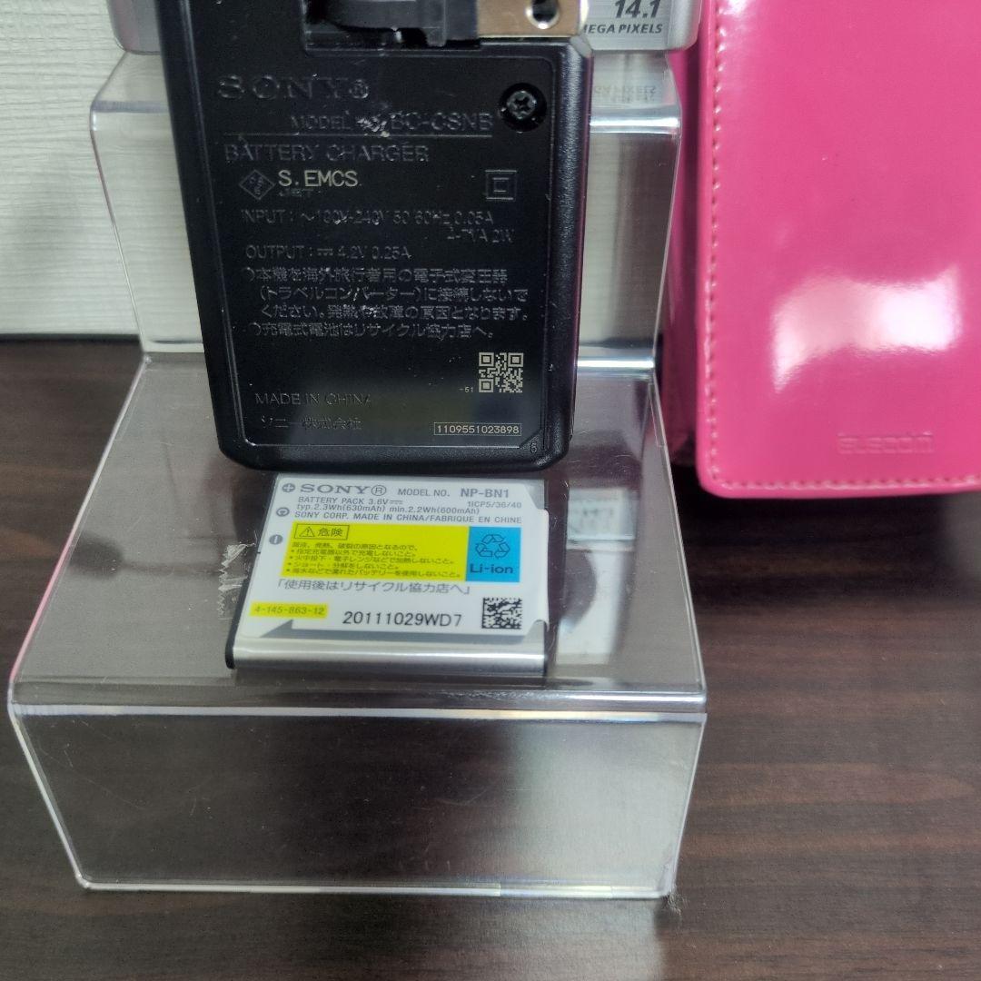 Sony Cyber-shot DSC-W550 デジタルカメラ　シルバー