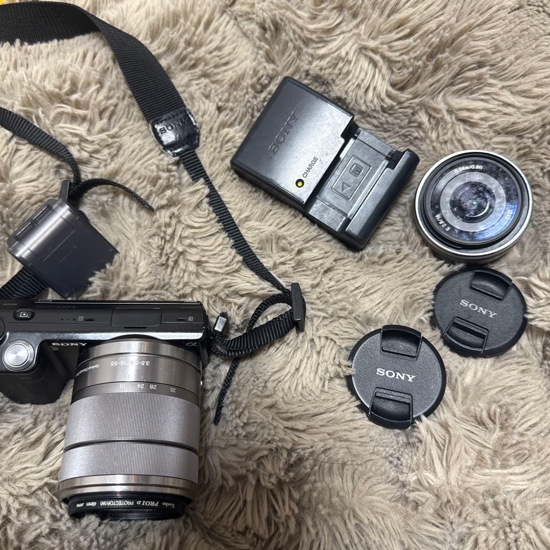 SONY α コンパクトデジタルカメラ E 18-55mm E 16mm
