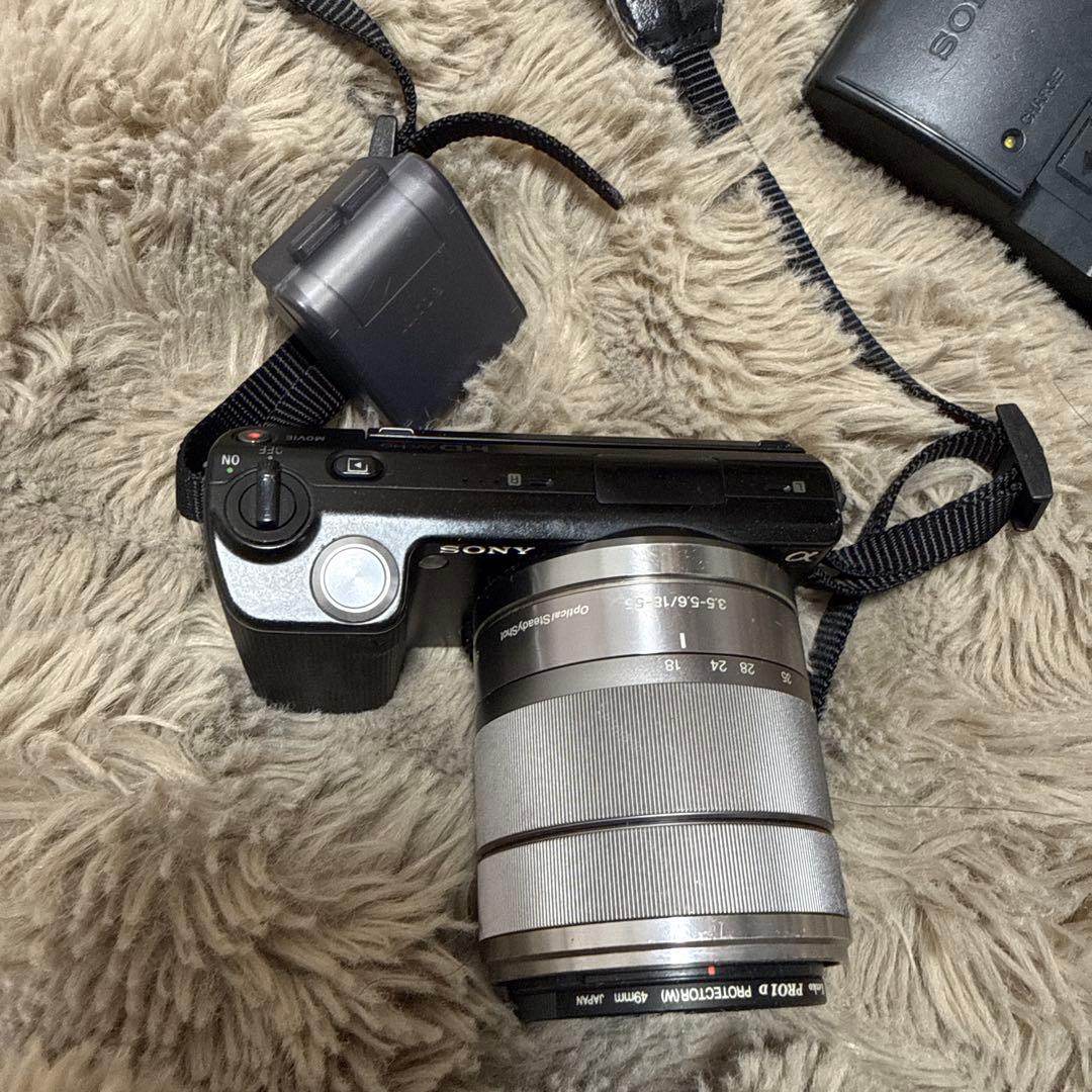 SONY α コンパクトデジタルカメラ E 18-55mm E 16mm