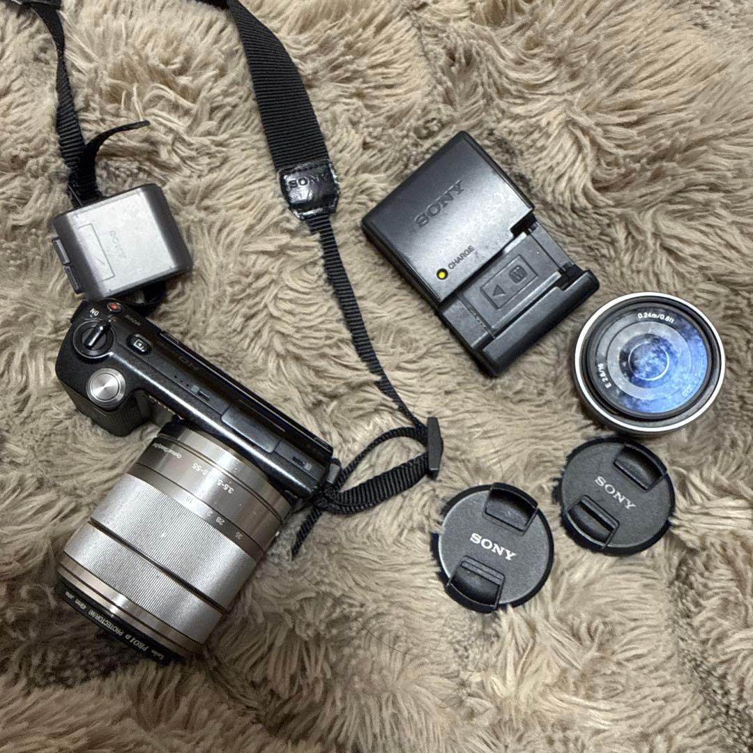 SONY α コンパクトデジタルカメラ E 18-55mm E 16mm