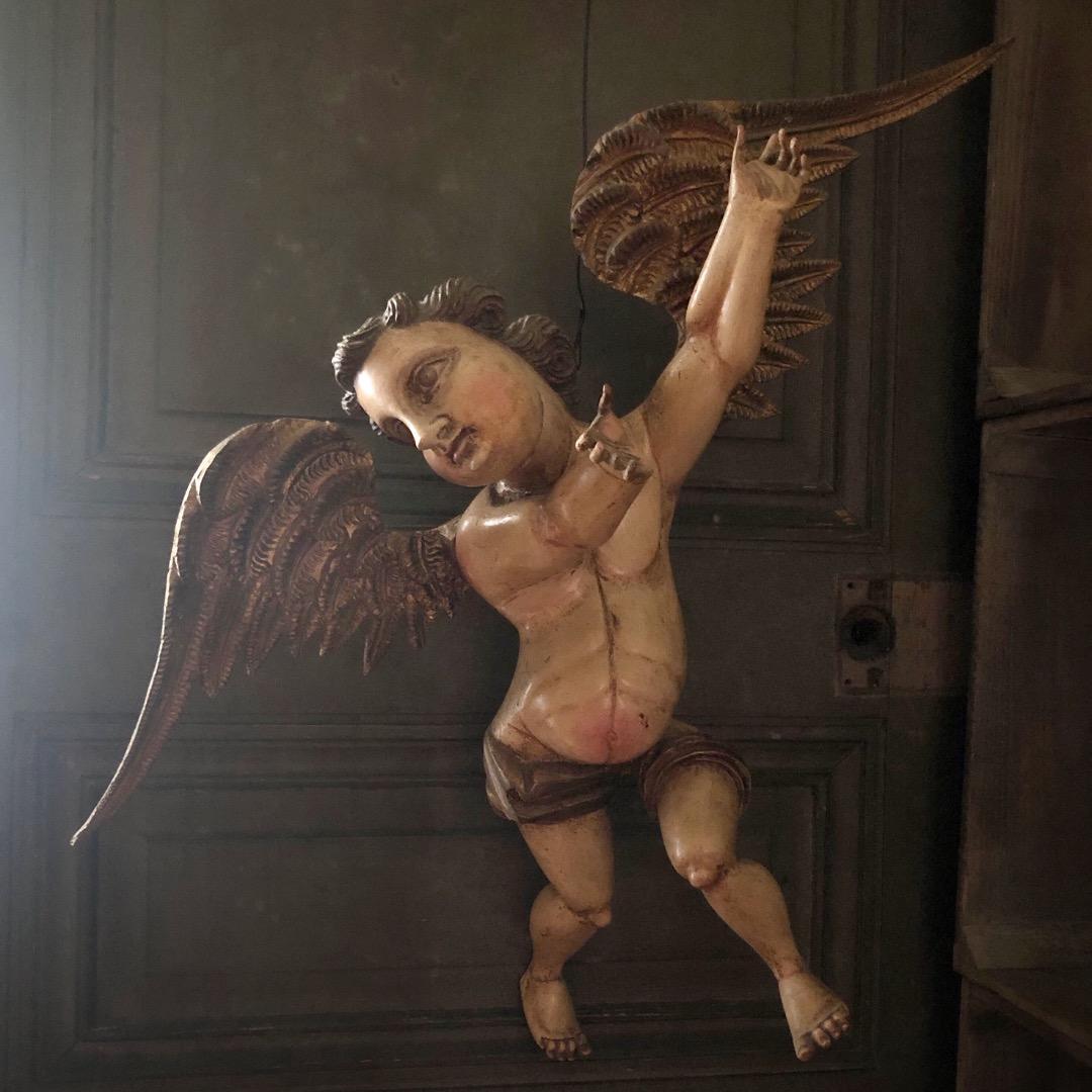【SALE】アンティーク 天使 骨董（メキシコ）