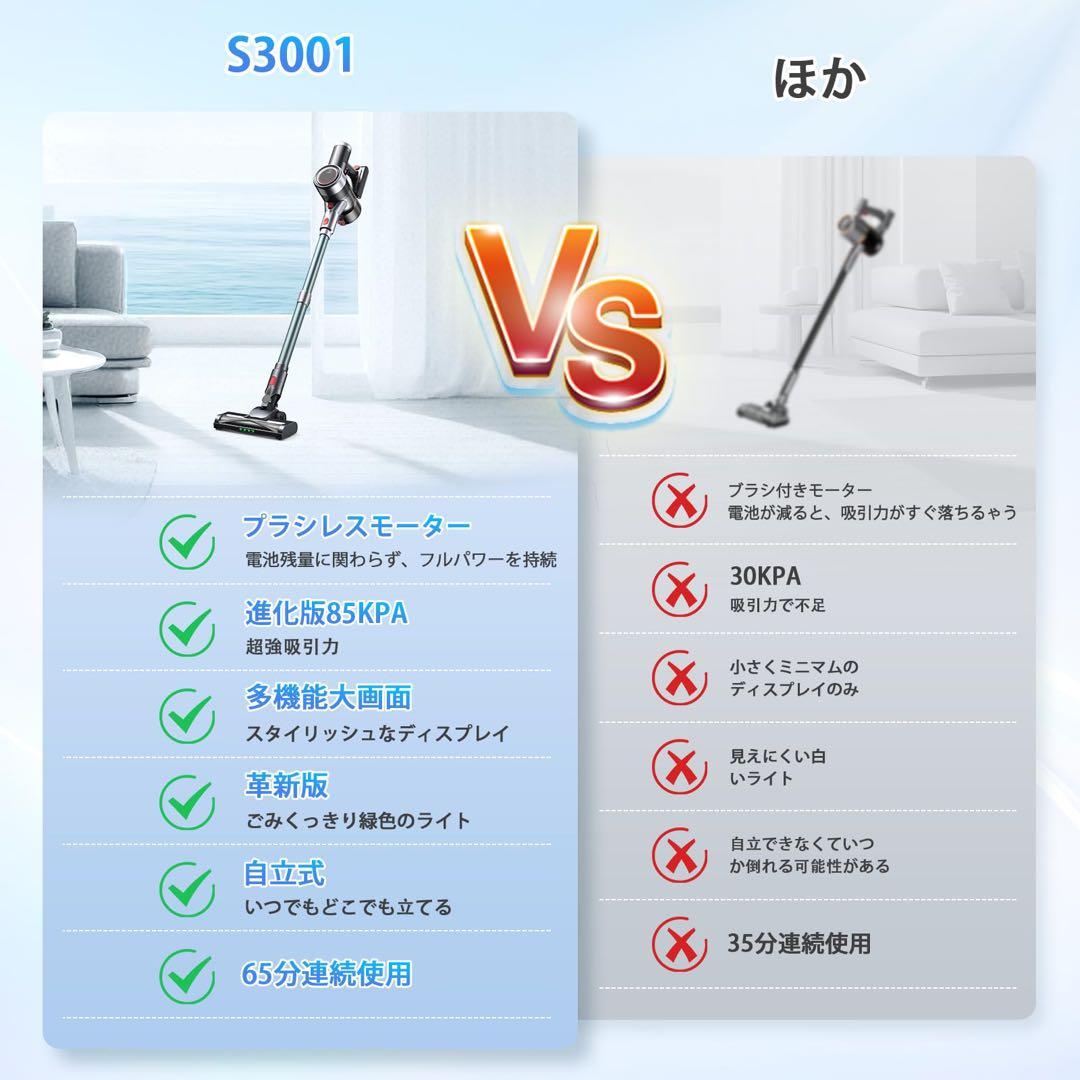 掃除機 コードレス コードレス掃除機 サイクロン式 液晶ディスプレイ 2WAY