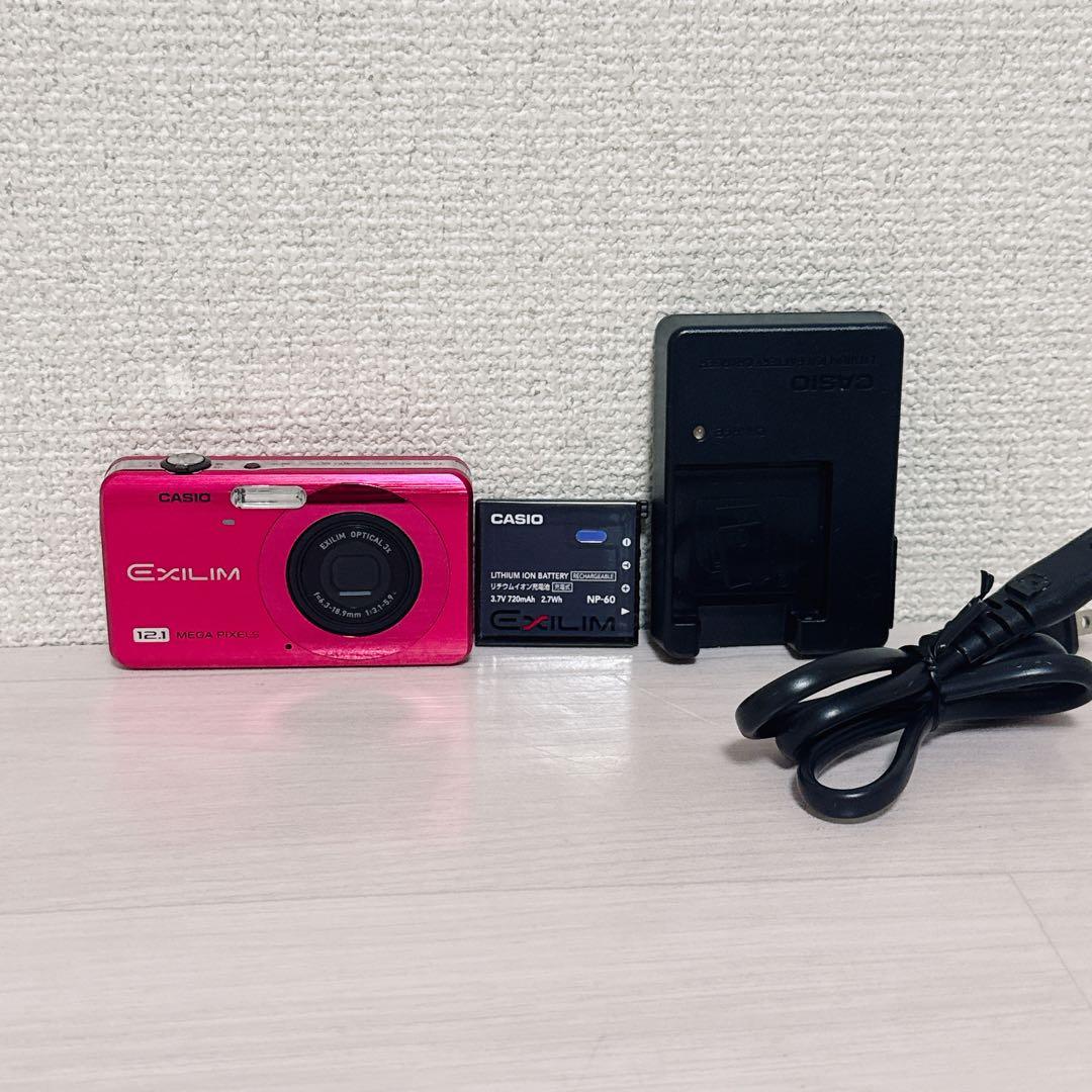 2503【極美品】EX-Z90 PK ピンク CASIO デジカメ