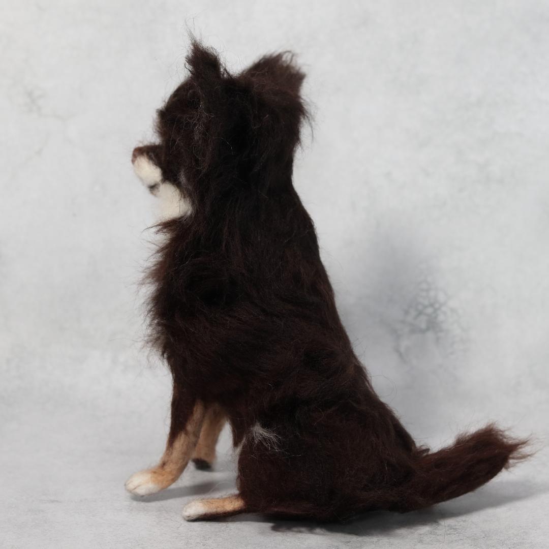 ぬんさま専用　羊毛フェルト　犬　チワワ　Mサイズ　オーダー