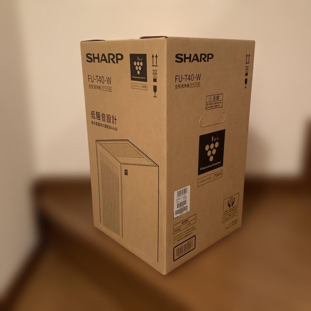 SHARP 空気清浄機 プラズマクラスター FU-T40-W