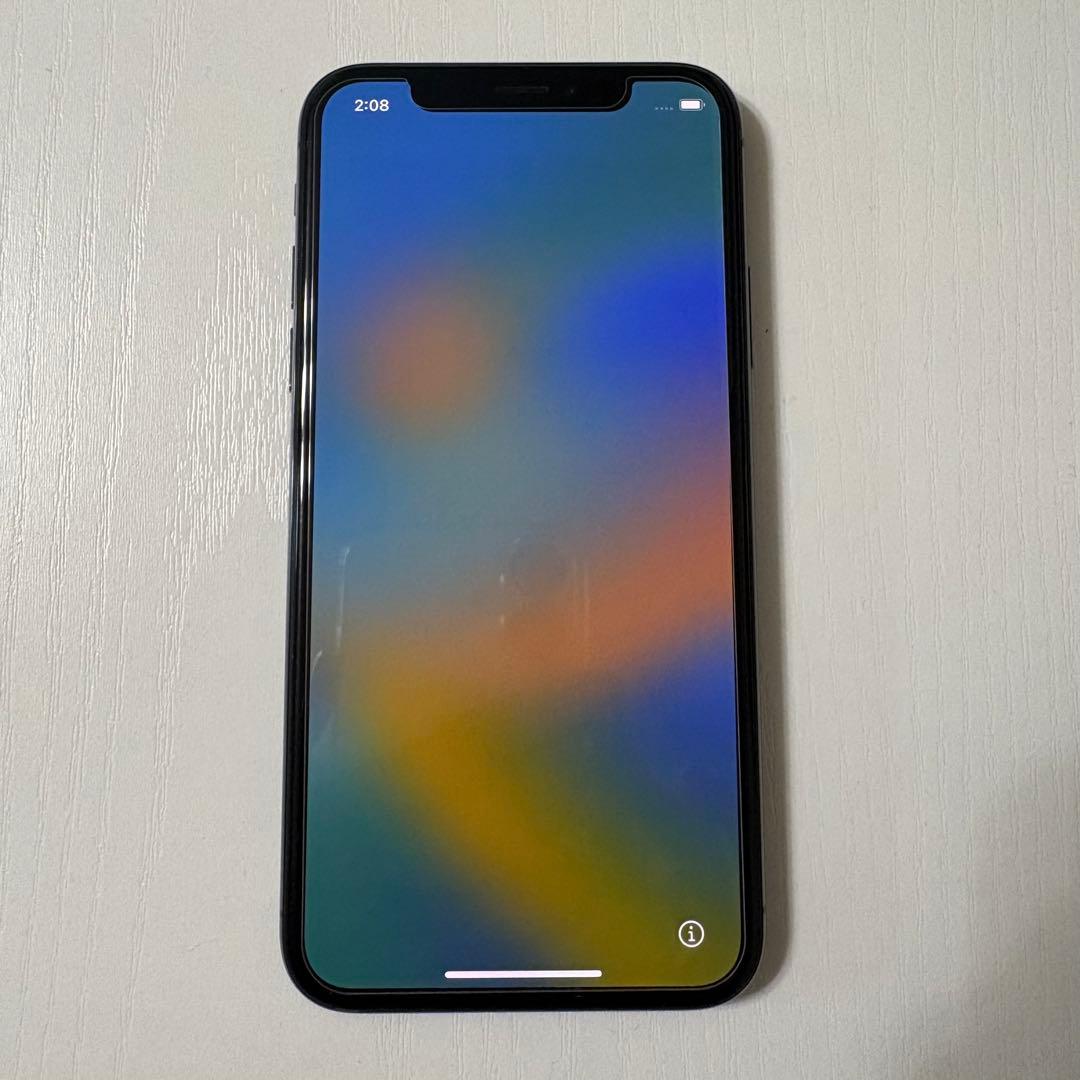 【SIMフリー 初期化済】Apple iPhone X 64GB