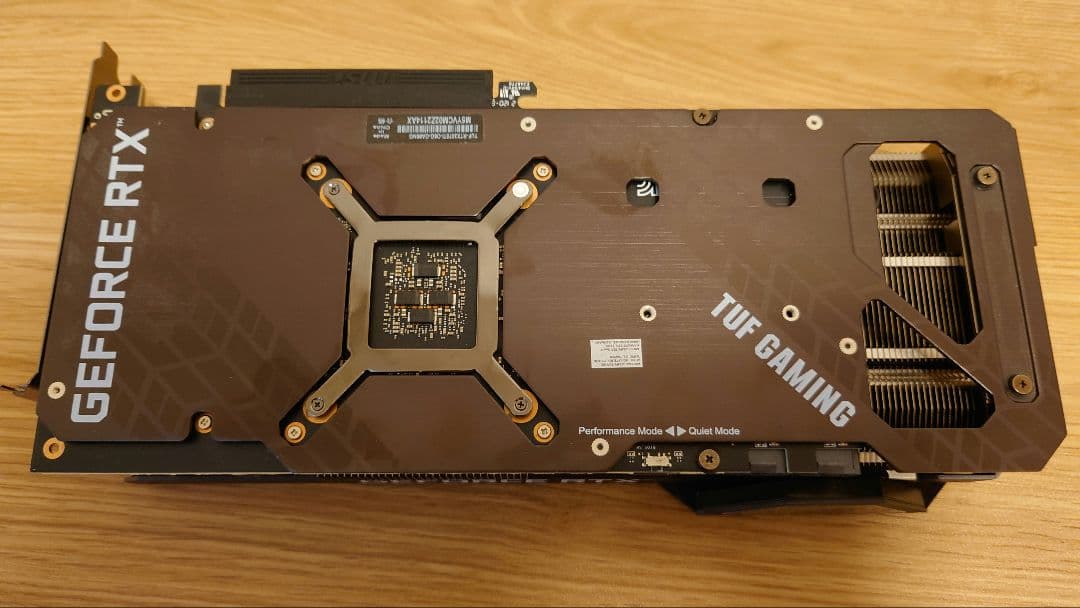 グラフィックボード・グラボ・ビデオカード ASUS TUF-RTX3070TI-O8G-GAMING