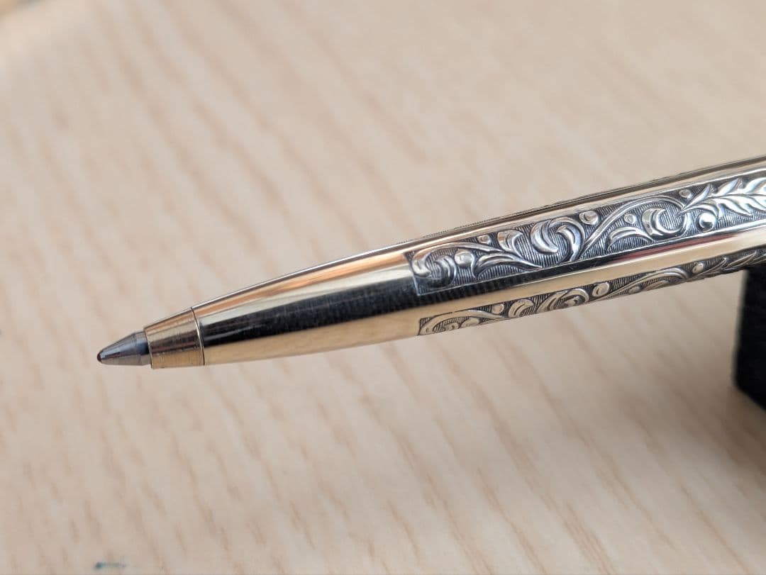 SHEAFFER シェーファー ボールペン ゴールドヴィンテージ 葡萄柄 12金