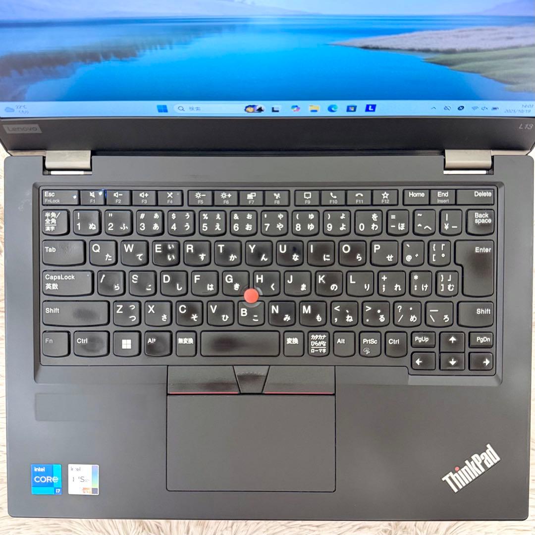 Lenovo L13 Gen2 11世代i7 SSD512GB オフィス付