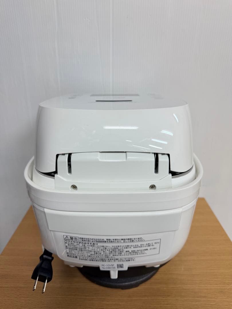 東芝 真空圧力IH炊飯器RC-10VSP 5.5合炊き 動作確認済み2021年製