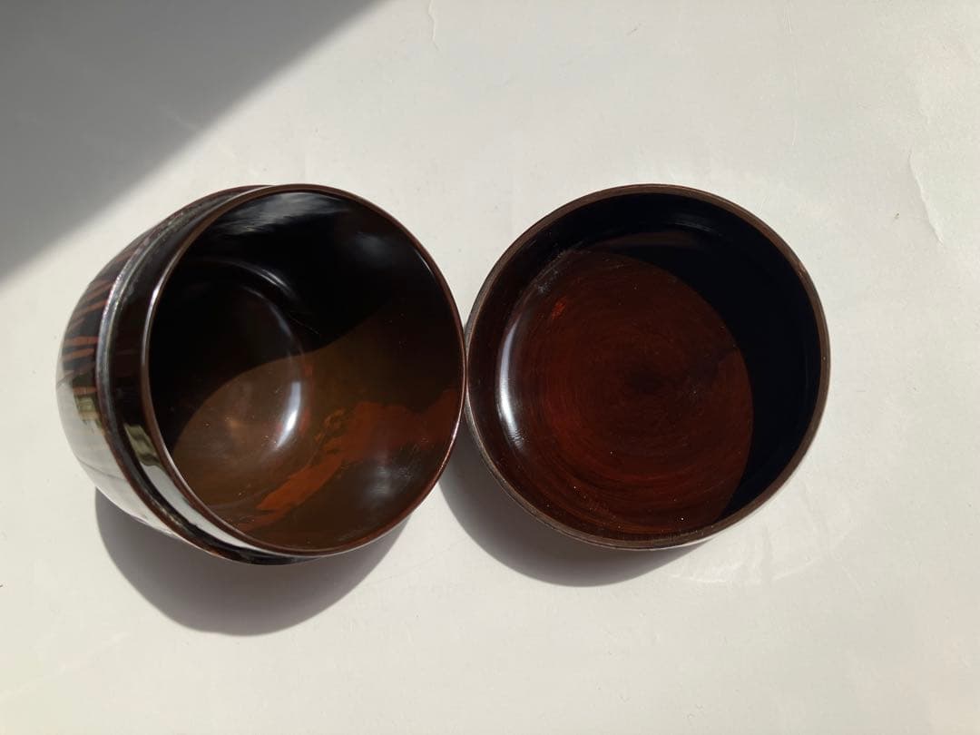 骨董　江戸時代　木賊蒔絵　棗　とくさまきえなつめ　茶道具　漆器