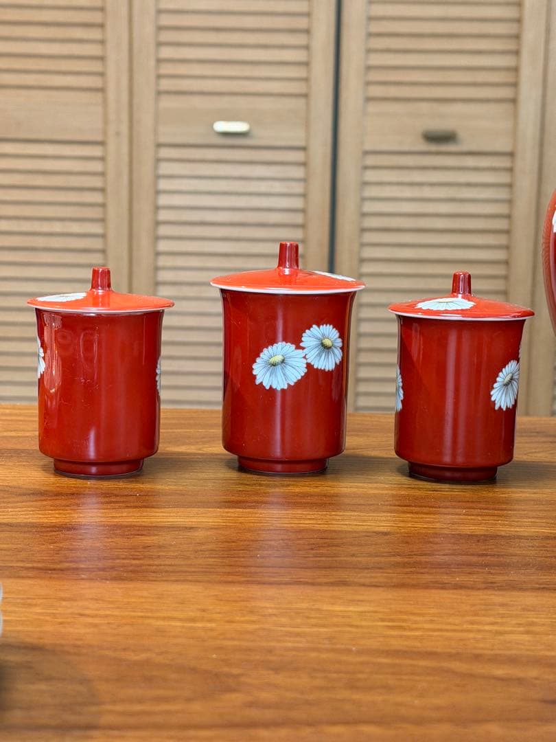 Noritake 花模様 茶道具セット オールドノリタケ 花瓶、皿、湯呑み