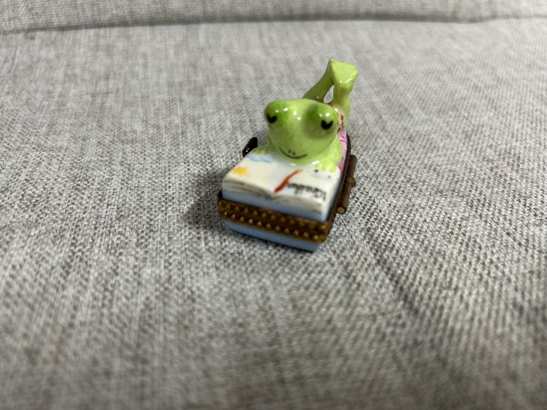 リモージュボックス　カエル