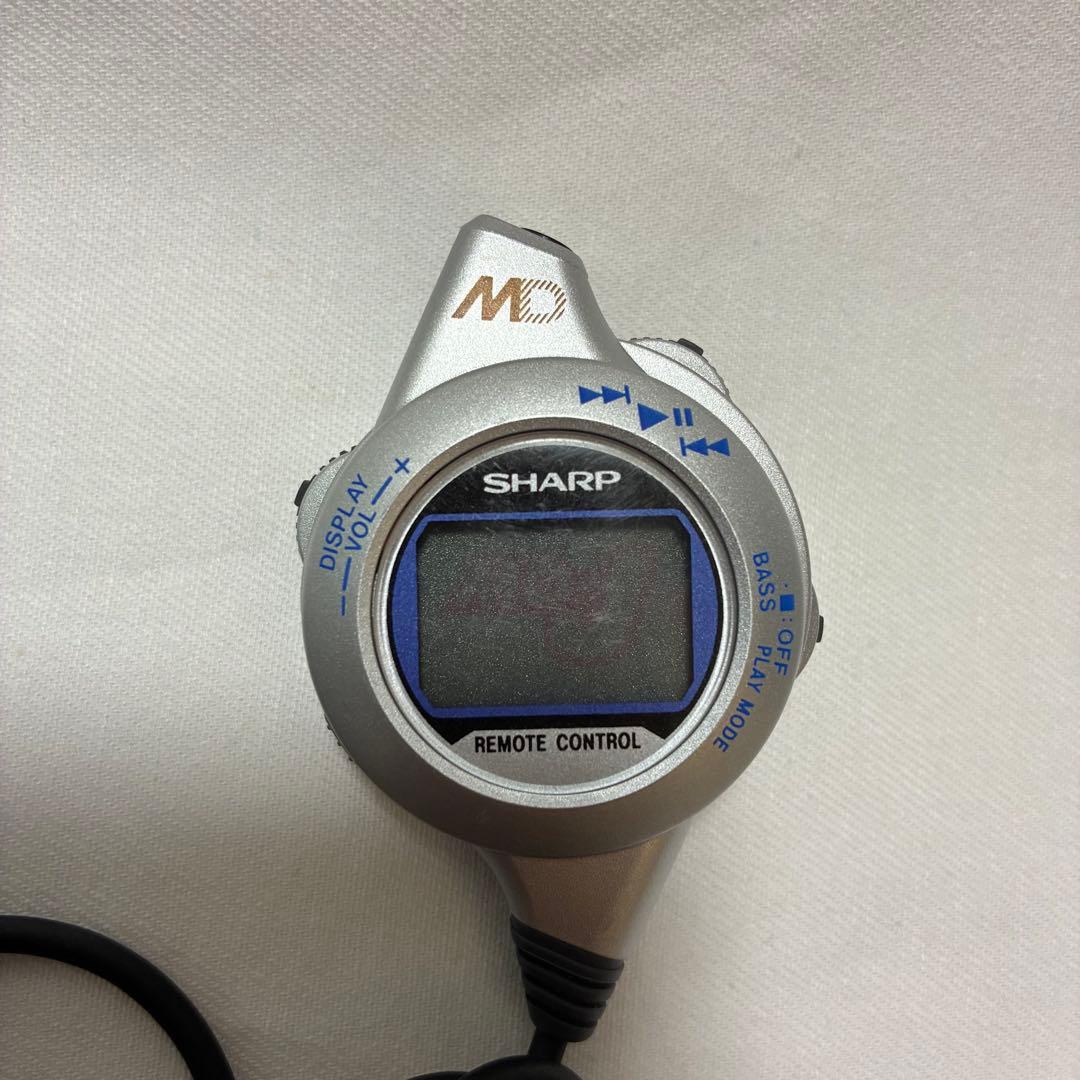 【動作品】SHARP MD-ST521-A ポータブルMDプレーヤー