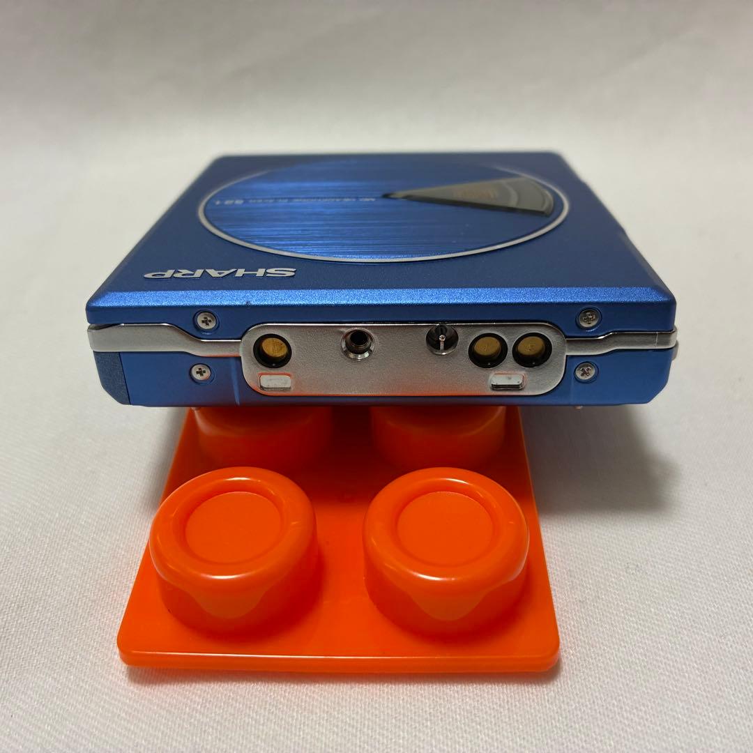 【動作品】SHARP MD-ST521-A ポータブルMDプレーヤー