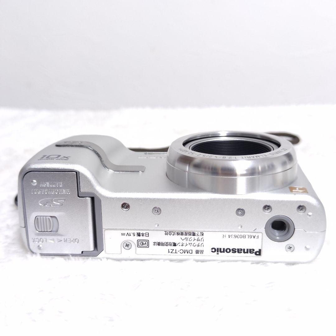 【完品✨美品】LUMIX DMC-TZ1 シルバー コンデジ オールドコンデジ