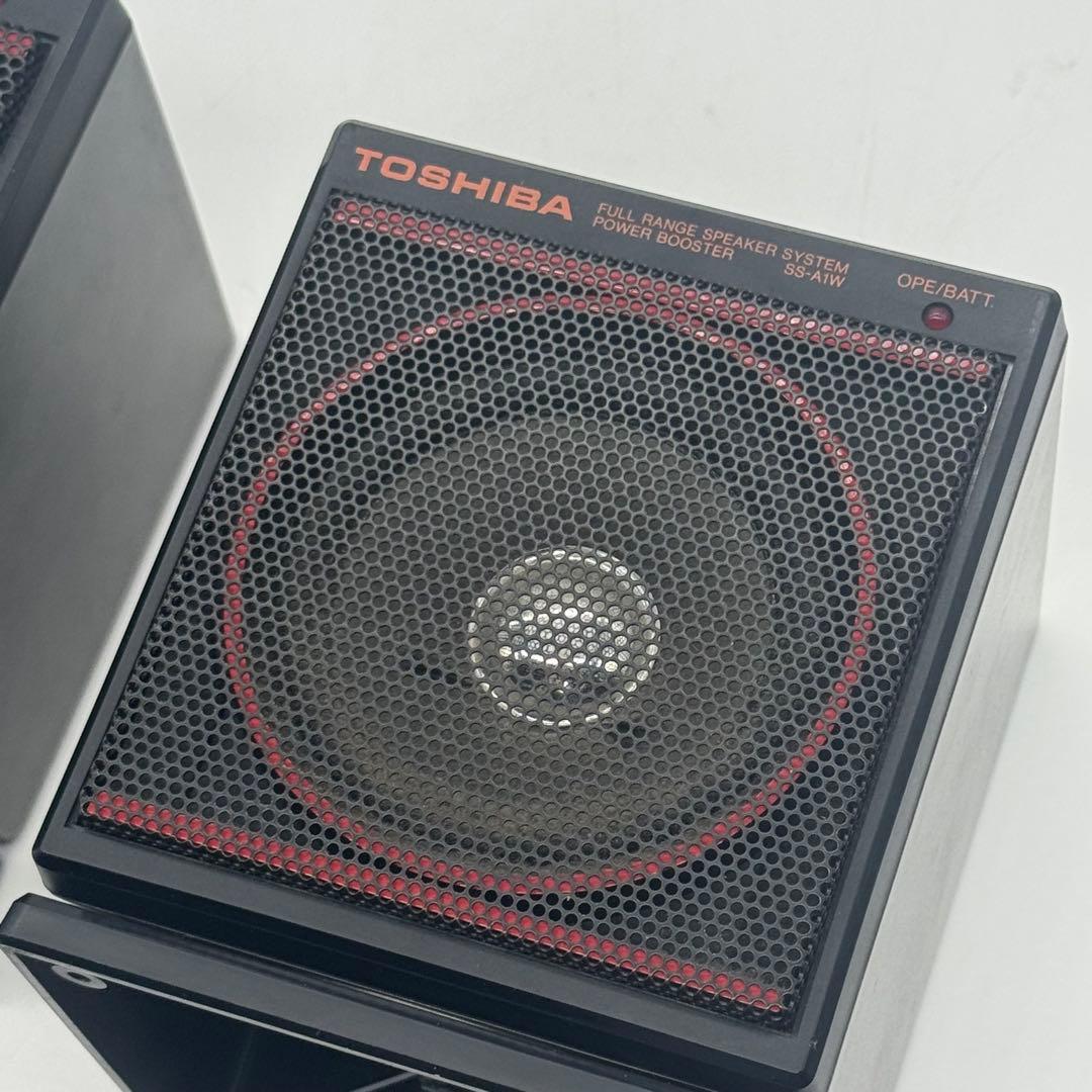 TOSHIBA SS-A1W (東芝 スピーカーペア) 動作良好