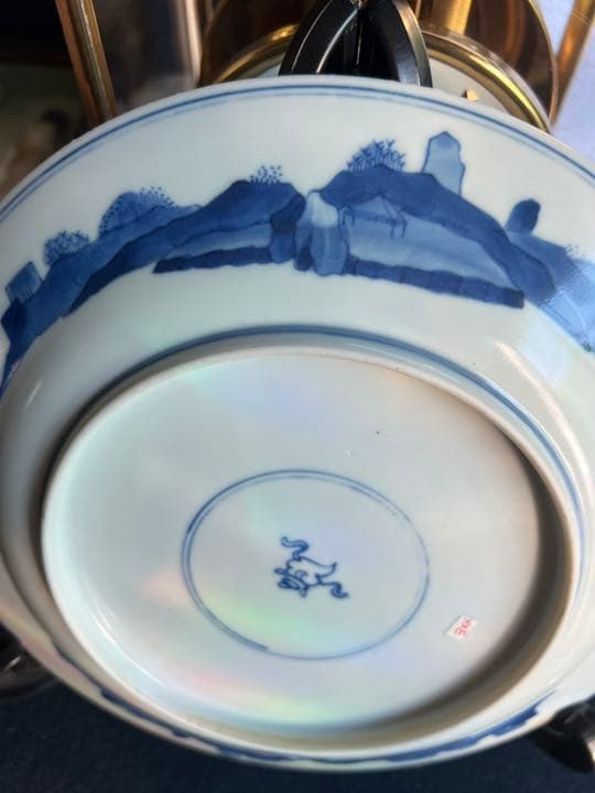 中国古美術 清時代染付け皿