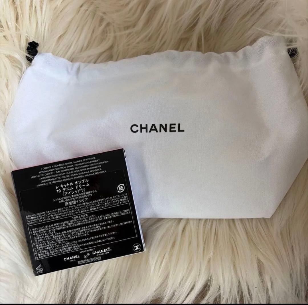 【白い巾着袋付き！】CHANEL 19 デニムドリーム