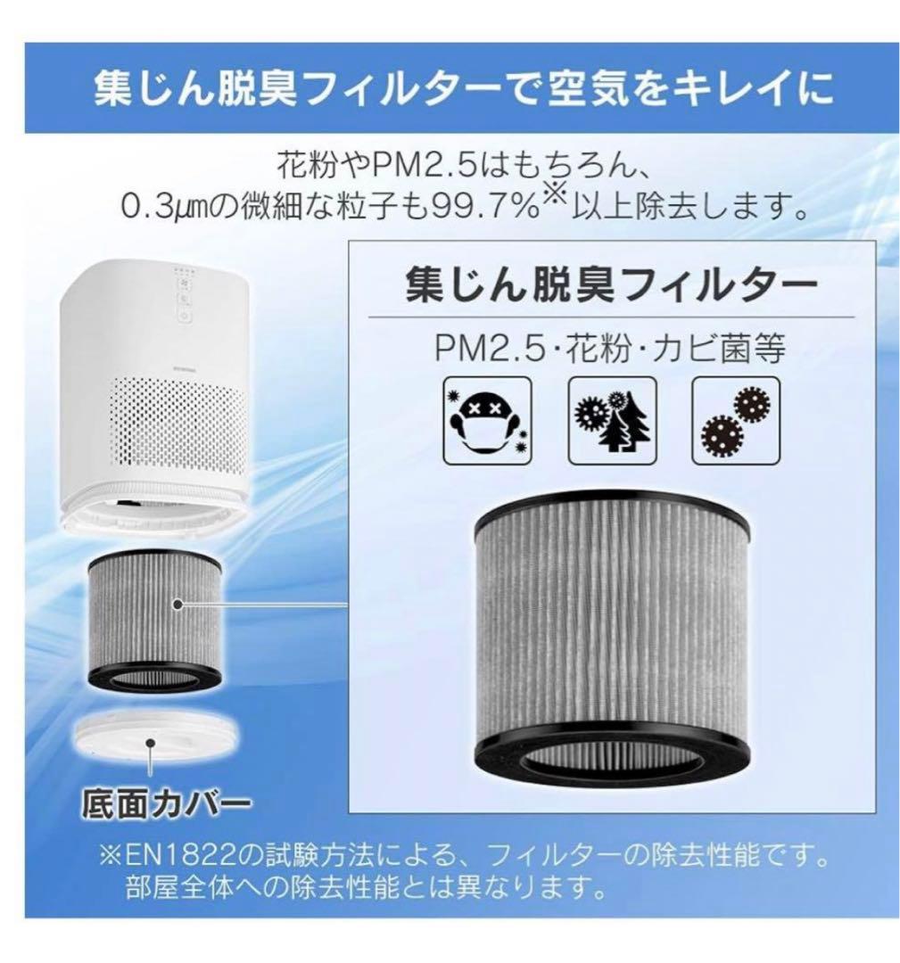 【新品・未開封】アイリスオーヤマ 空気清浄機10畳 IAP-A25-W